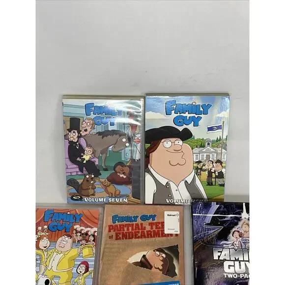 Family guy Volume 1-8 Untold Story It’s A Trap Blue Harvest dark Side Endearment